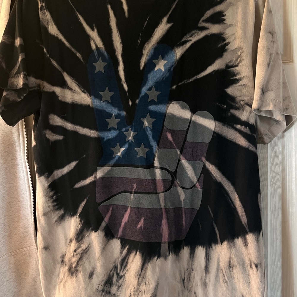 Tie-Dye Peace Sign T-Shirt